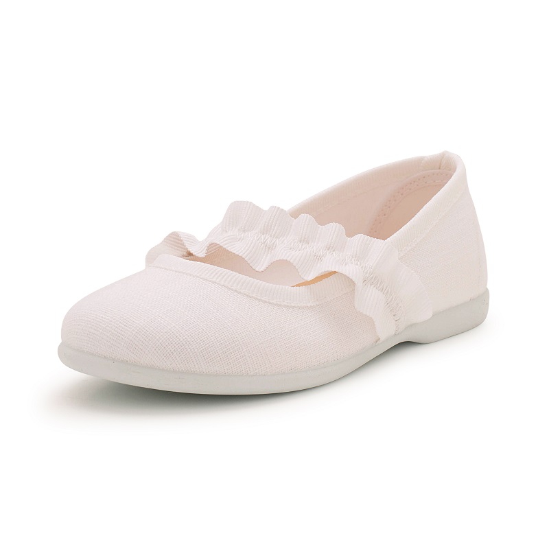 Mary Janes With Wide Elastic Strap Mary Janes With Wide Elastic Strap Communion Shoe